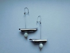 Náhrdelník - černý a modrý