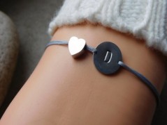 Náhrdelník - černý a modrý