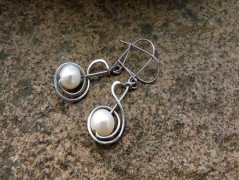 Náhrdelník - černý a modrý