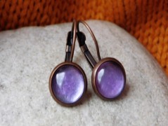 Náhrdelník - černý a modrý