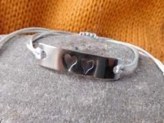 Náhrdelník - černý a modrý