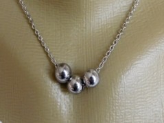 Náhrdelník - černý a modrý