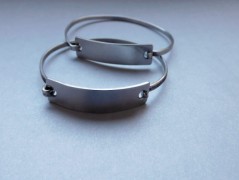 Náhrdelník - černý a modrý