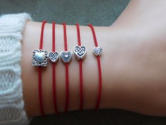 Náhrdelník - černý a modrý