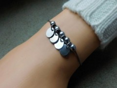 Náhrdelník - černý a modrý