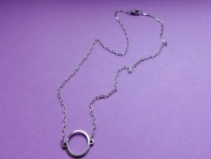 Náhrdelník - černý a modrý