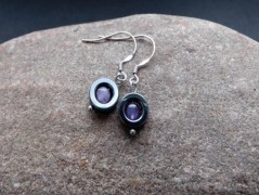 Náhrdelník - černý a modrý