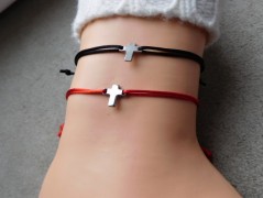 Náhrdelník - černý a modrý