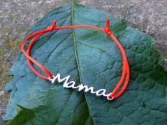 Náhrdelník - černý a modrý