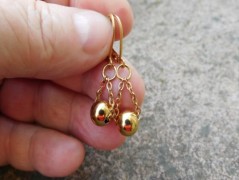 Náhrdelník - černý a modrý