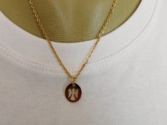 Náhrdelník - černý a modrý