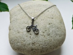 Náhrdelník - černý a modrý