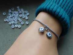 Náhrdelník - černý a modrý