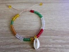 Náhrdelník - černý a modrý