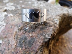 Náhrdelník - černý a modrý