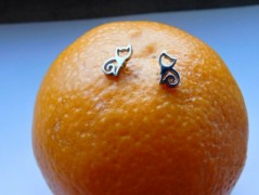 Náhrdelník - černý a modrý