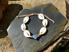 Náhrdelník - černý a modrý