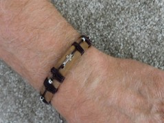 Náhrdelník - černý a modrý