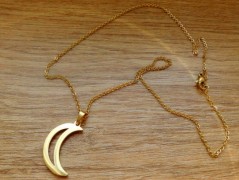 Náhrdelník - černý a modrý