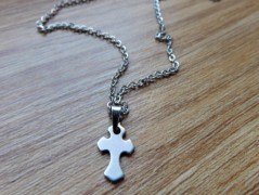 Náhrdelník - černý a modrý