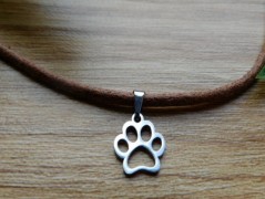 Náhrdelník - černý a modrý