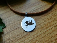 Náhrdelník - černý a modrý