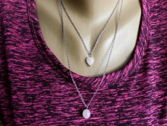 Náhrdelník - černý a modrý