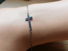 Náhrdelník - černý a modrý