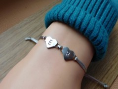 Náhrdelník - černý a modrý