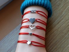 Náhrdelník - černý a modrý