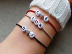 Náhrdelník - černý a modrý