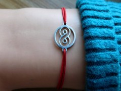 Náhrdelník - černý a modrý