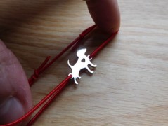 Náhrdelník - černý a modrý