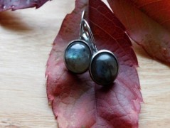 Náhrdelník - černý a modrý