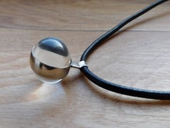 Náhrdelník - černý a modrý