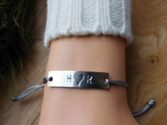 Náhrdelník - černý a modrý