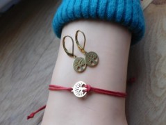 Náhrdelník - černý a modrý