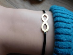 Náhrdelník - černý a modrý