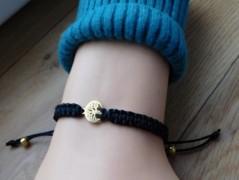 Náhrdelník - černý a modrý