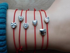 Náhrdelník - černý a modrý