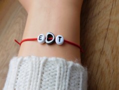 Náhrdelník - černý a modrý