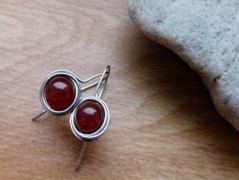 Náhrdelník - černý a modrý