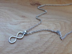 Náhrdelník - černý a modrý