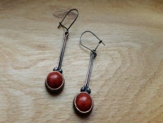 Náhrdelník - černý a modrý