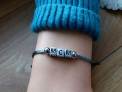 Náhrdelník - černý a modrý