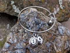 Náhrdelník - černý a modrý