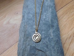 Náhrdelník - černý a modrý