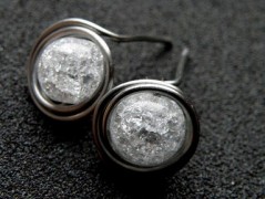 Náhrdelník - černý a modrý