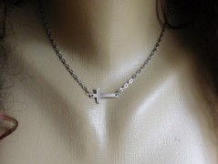 Náhrdelník - černý a modrý