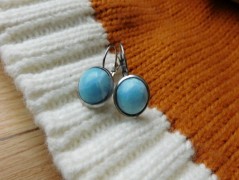 Náhrdelník - černý a modrý